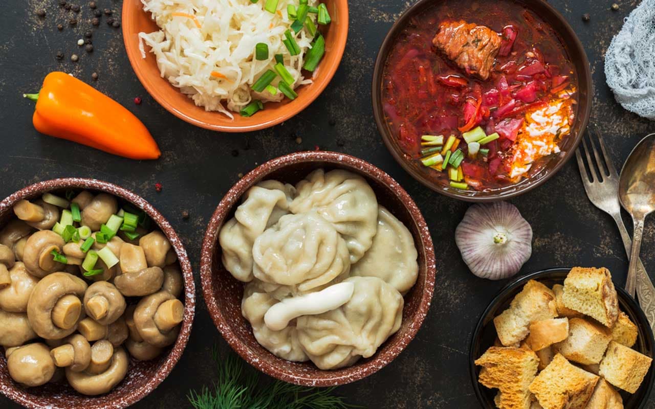 Блюда сибирской кухни