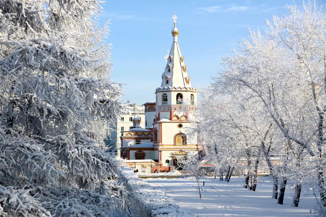 Зимний Иркутск
