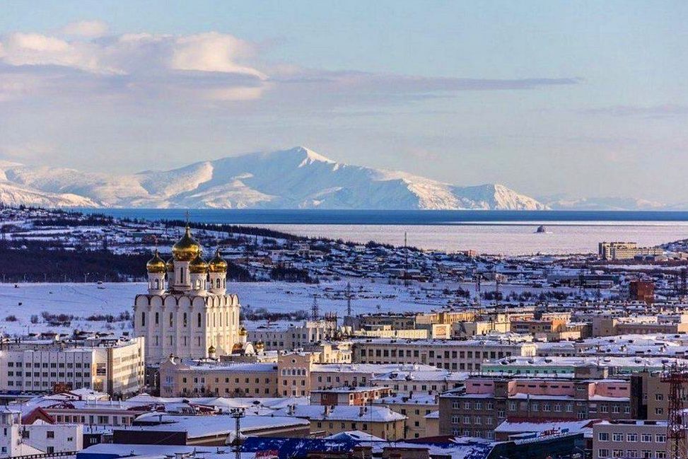 Зимний Магадан